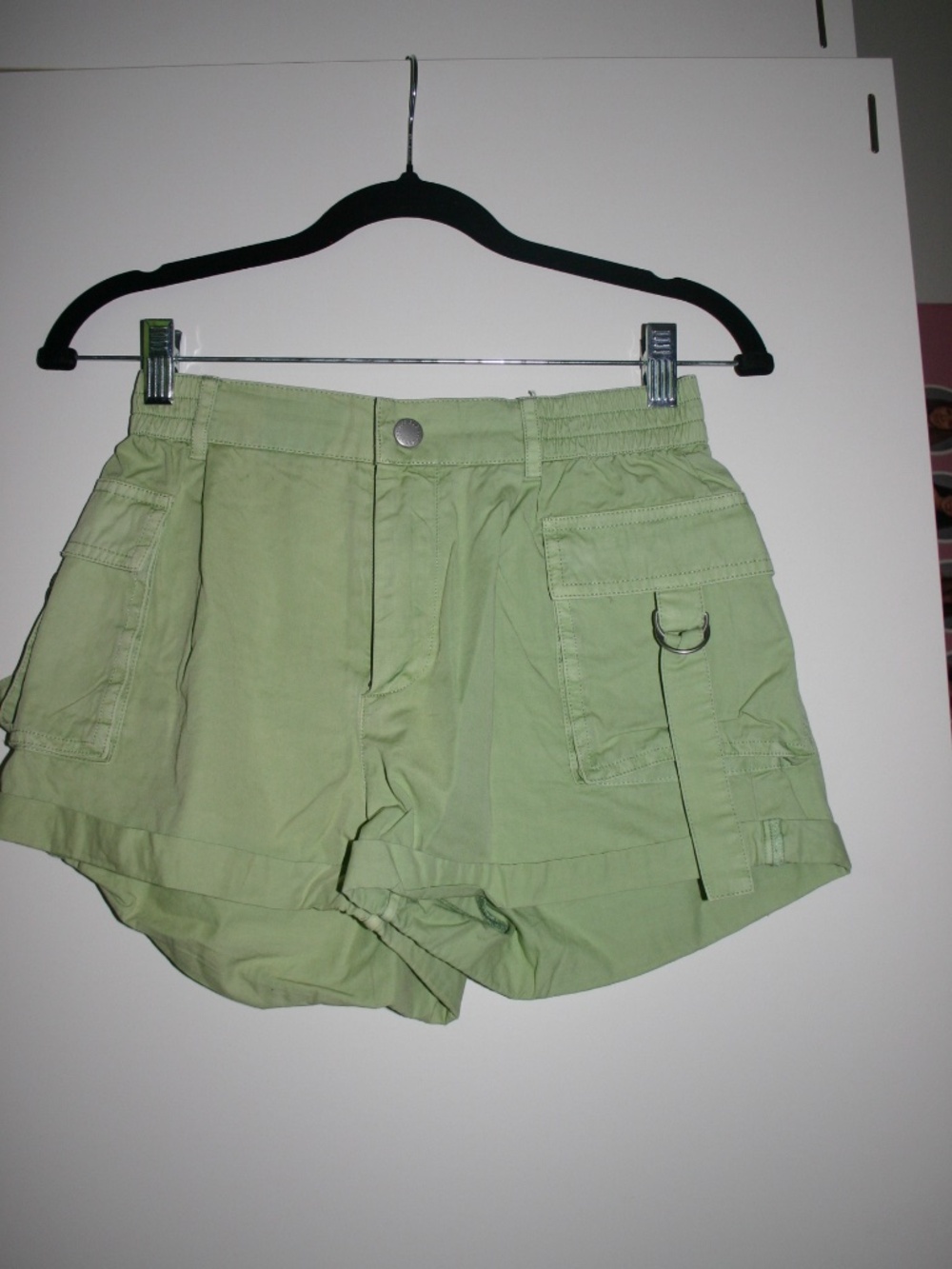 BDG Mint Green Cargo Shorts